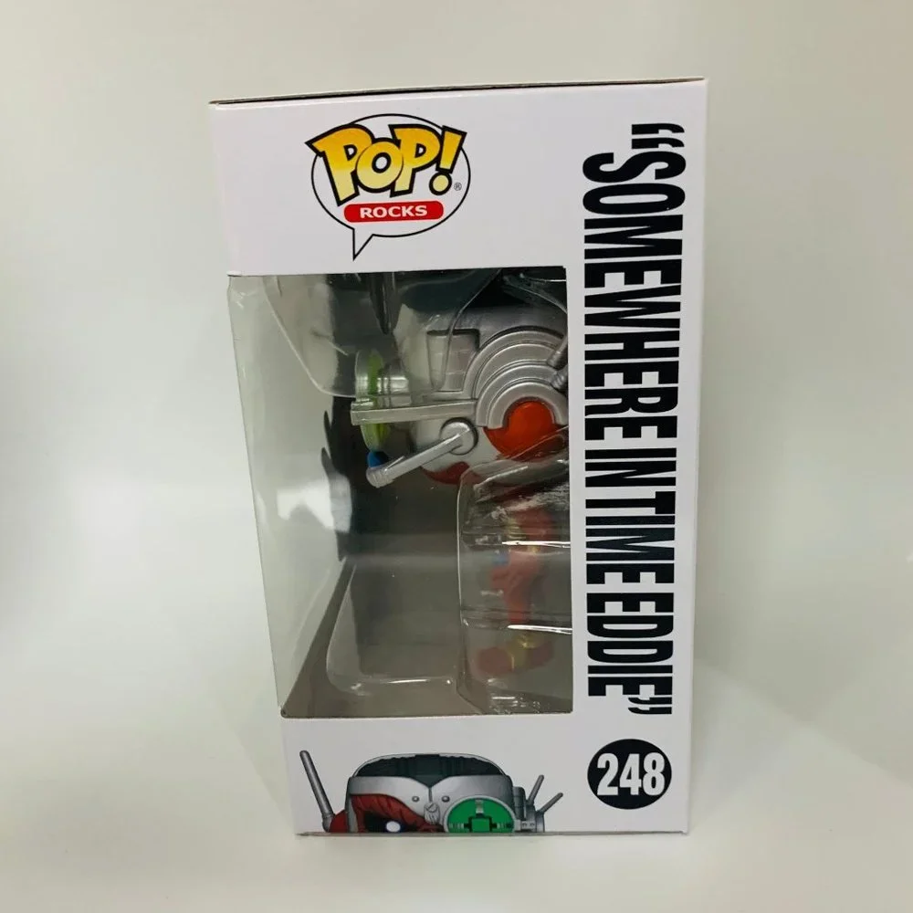 Funko POP! Rocks Iron Maiden Somewhere In Time Eddie Music Figure #248!